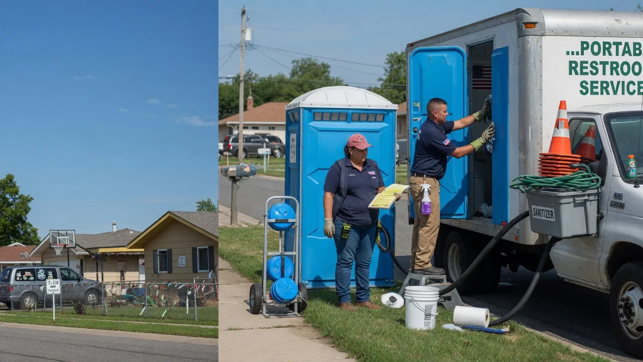 Portable Toilet Rental in Linden, IN near me